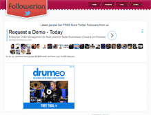 Tablet Screenshot of followerion.com